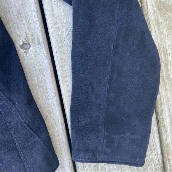 Doma Black Leather Pleated Jacket Riding Western S - Picture 4 of 10